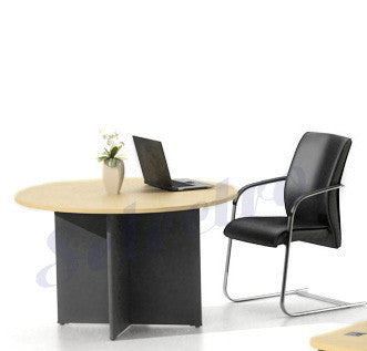 HighPoint Kozy Mercury Conference Table Diam 110 KCT1531 [Oxford Cherry 110 x 110 x 75]