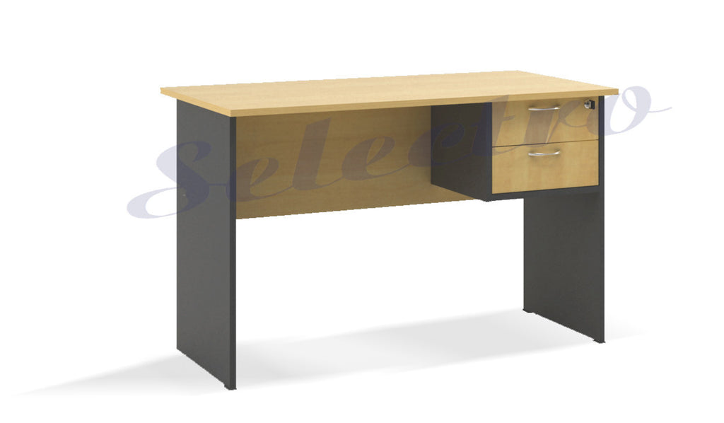 HighPoint Kozy Mercury Main Desk KOD1031 [Oxford Cherry 60 x 120 x 75]