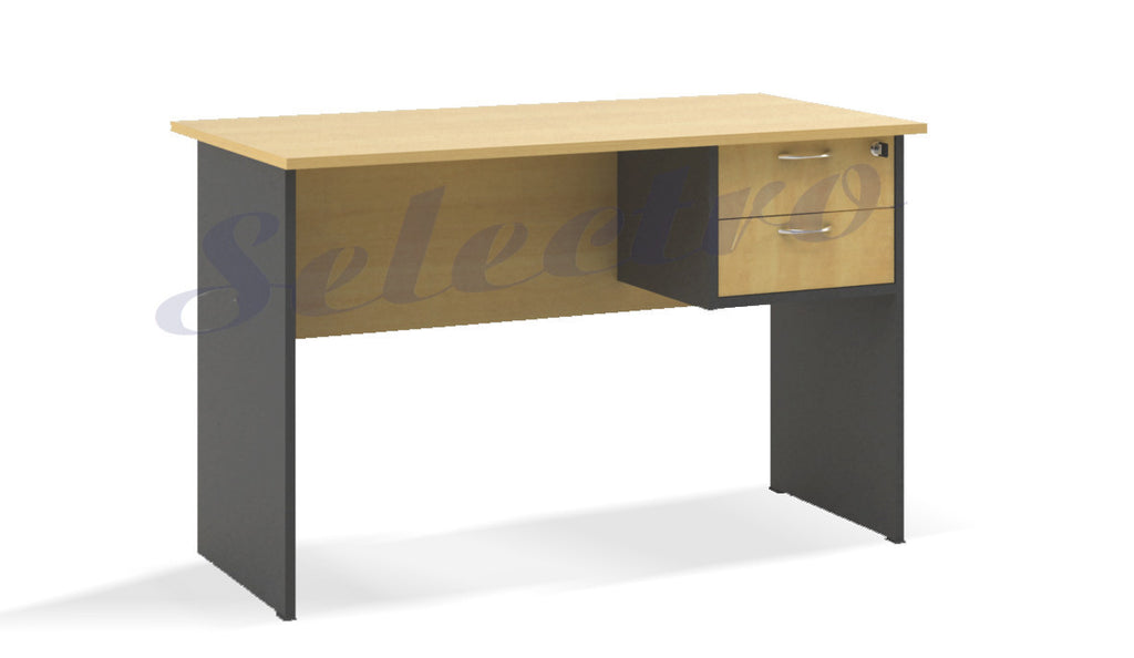 HighPoint Kozy Mercury Main Desk KOD1032 [Oxford Cherry 60 x 120 x 75]