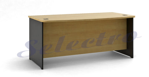 HighPoint Kozy Mercury Main Desk KOD1038 [Oxford Cherry 90 x 180 x 75]
