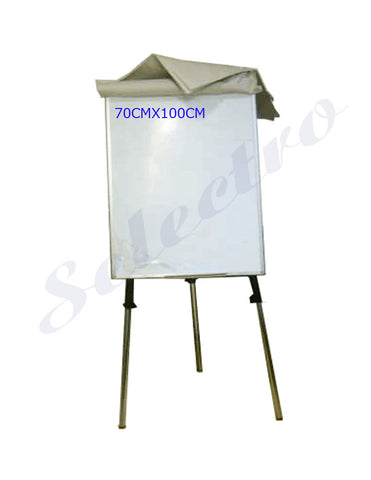 FLIP CHART BOARD-70X100CM-3 KAKI TURUN NAIK-SAKANA