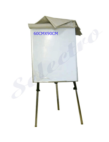 FLIP CHART BOARD-60X90CM-3 KAKI TURUN NAIK-SAKANA