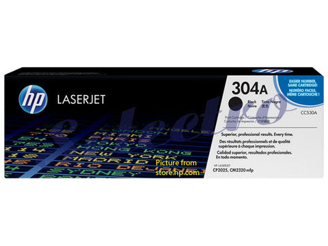 HP Toner Cartridge 304A Black (CC530A)