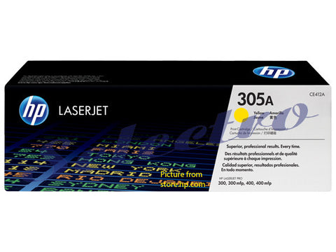 HP Toner Cartridge 305A Yellow (CE412A)