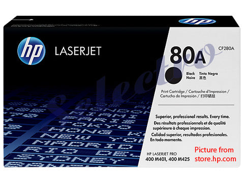 HP Toner Cartridge 80A Black (CF280A)