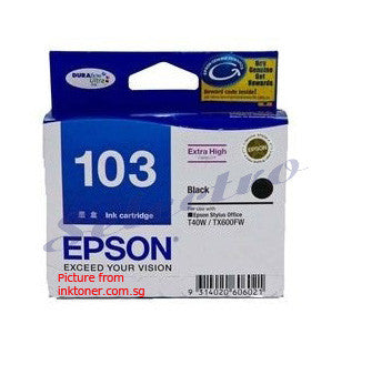 Epson Ink 103 Black