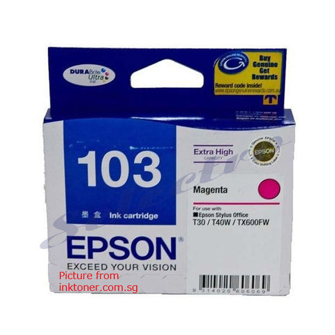 Epson Ink 103 Magenta