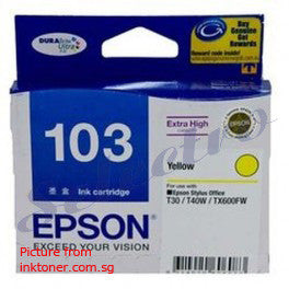 Epson Ink 103 Yellow