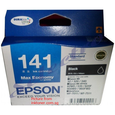Epson Ink 141 Black T1411