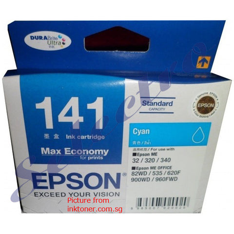 Epson Ink 141 Cyan T1412