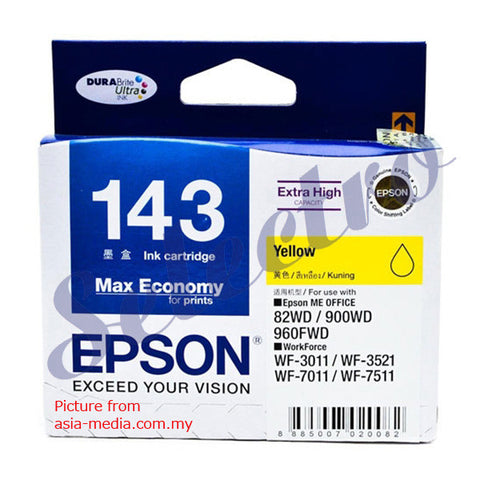 Epson Ink 143 Yellow