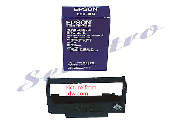 Epson Ink Ribbon Cartridge Black ERC-38