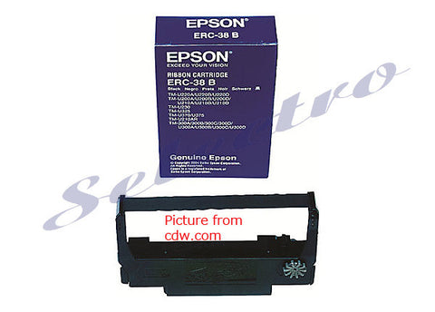 Epson Ink Ribbon Cartridge Black ERC-38