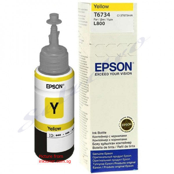 Epson Ink T6734 Yellow