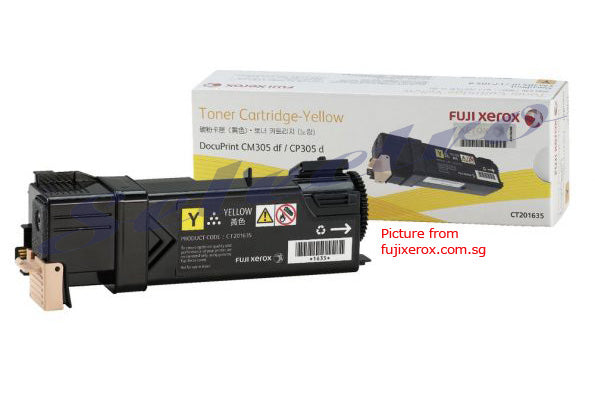 Fuji Xerox Toner Cartridge CT 201635 Yellow