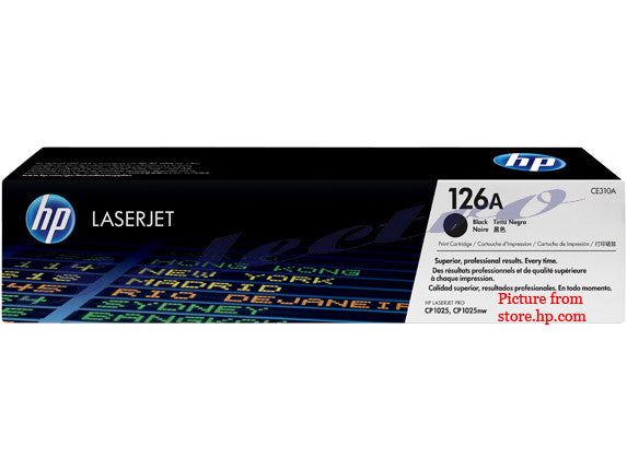 HP  Toner Cartridge 126A Black (CE310A)