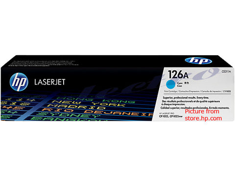 HP  Toner Cartridge 126A Cyan (CE311A)