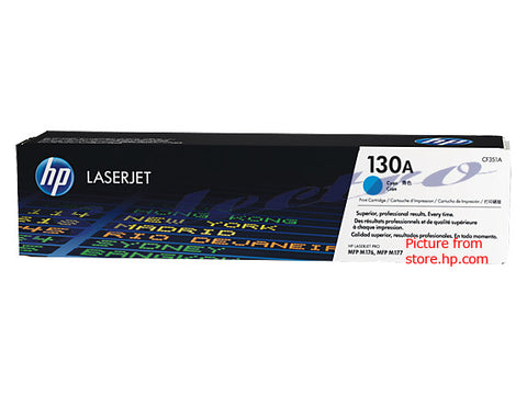 HP  Toner Cartridge 130A Cyan (CF351A)