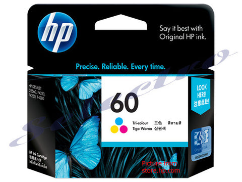 HP Ink 60 Tri-Colour (CC643WN)