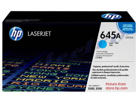 HP Toner Cartridge 645A Cyan (C9731A)