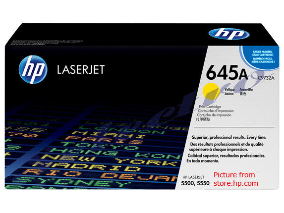 HP Toner Cartridge 645A Yellow (C9732A)