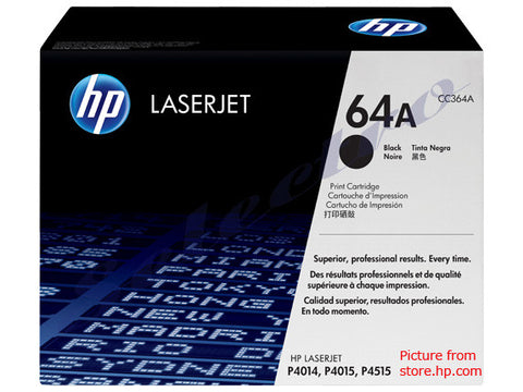 HP Toner Cartridge 64A Black (CC364A)