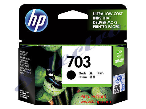 HP Ink 703 Black (CD887AA)