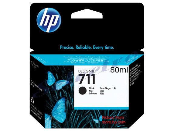 HP Ink 711 Black 80-ML (CZ133A)