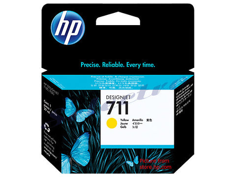 HP Ink 711 Yellow 29-ML (CZ132A)