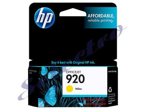 HP Ink 920 Yellow (CH636AN)